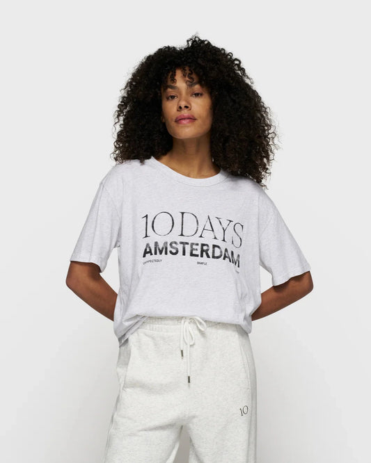 10DAYS Crew Neck Tee Logo