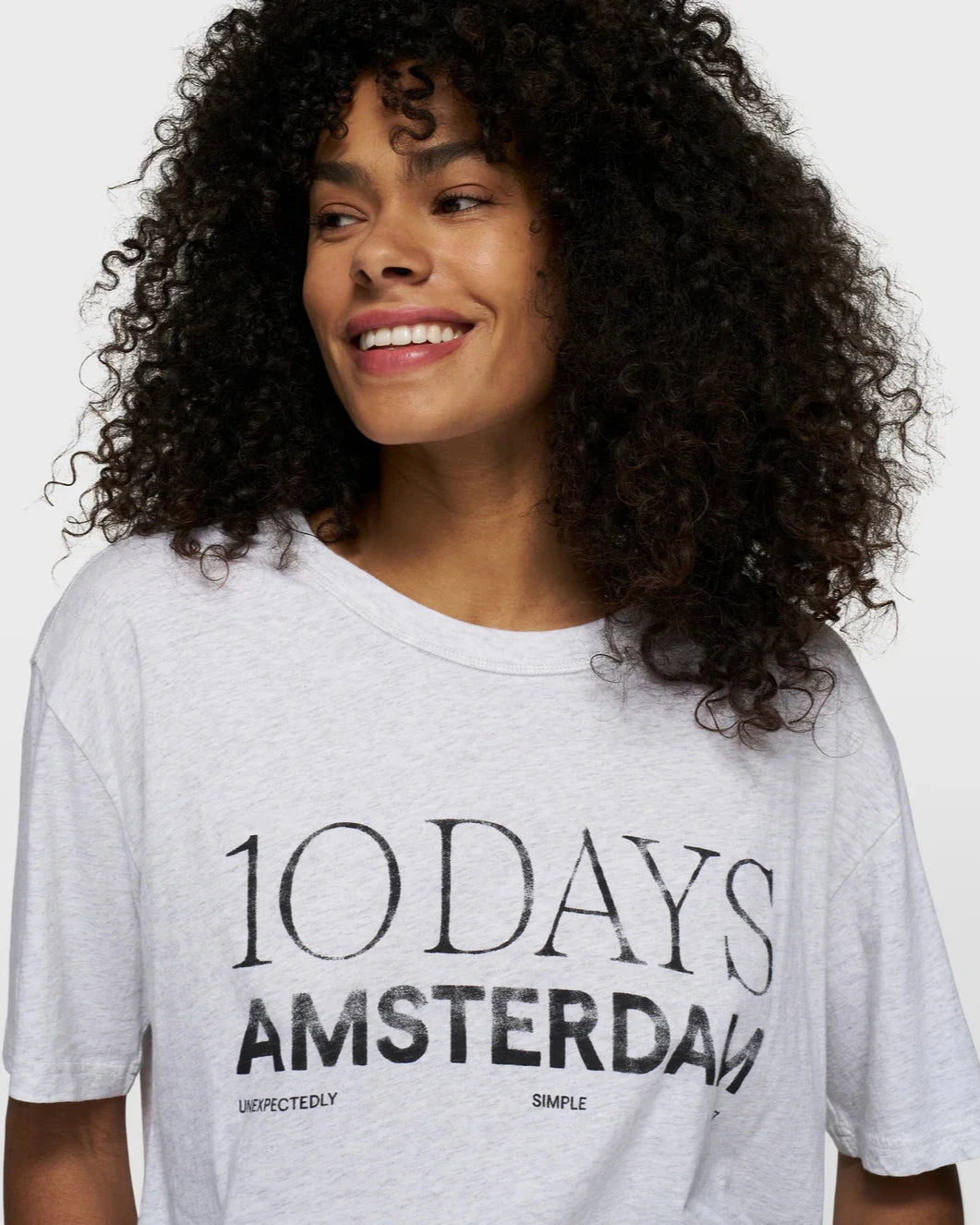 10DAYS Crew Neck Tee Logo