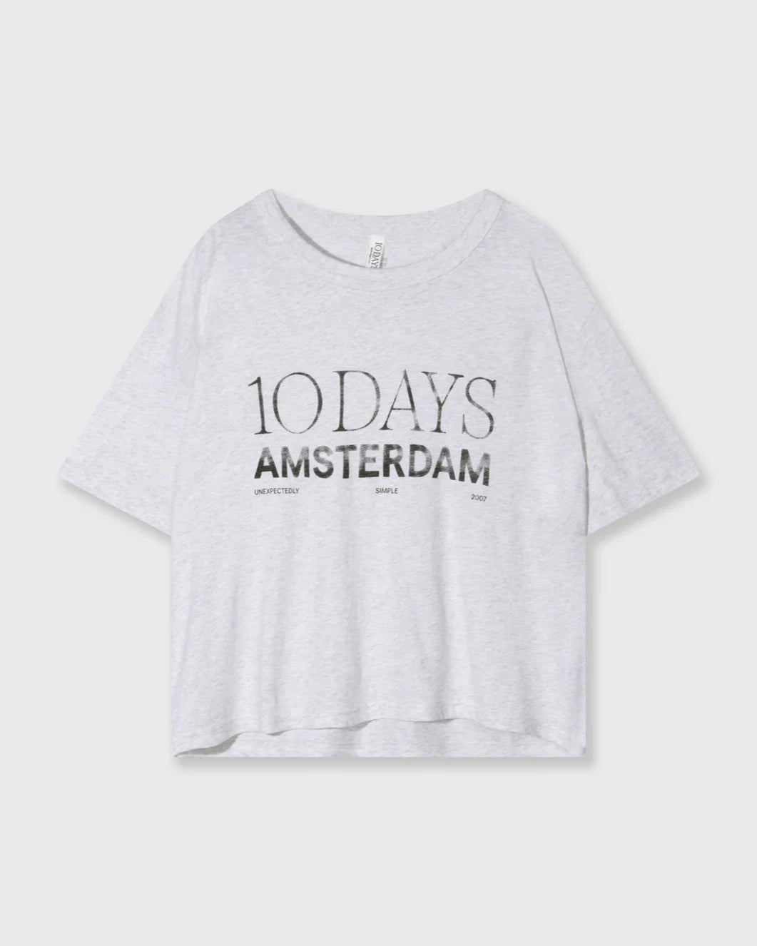 10DAYS Crew Neck Tee Logo