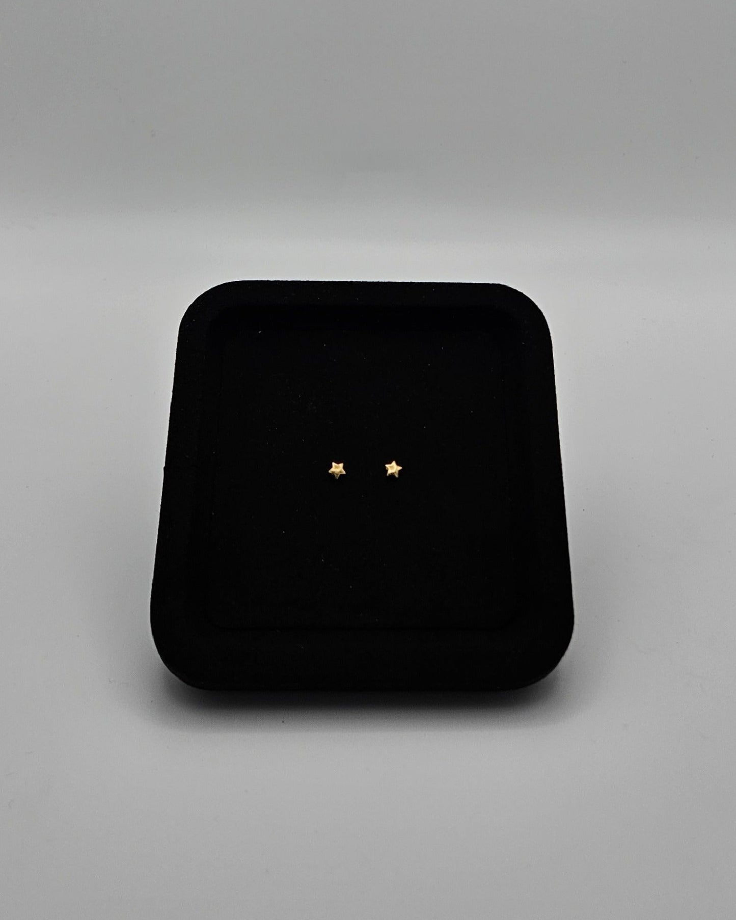 Sternchen Ohrstecker – Vergoldet Stainless Steel, zarter Modeschmuck