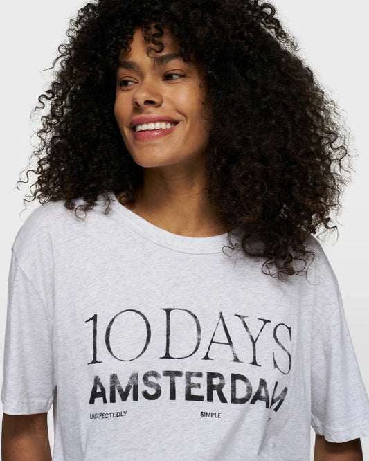 10DAYS Crew Neck Tee Logo