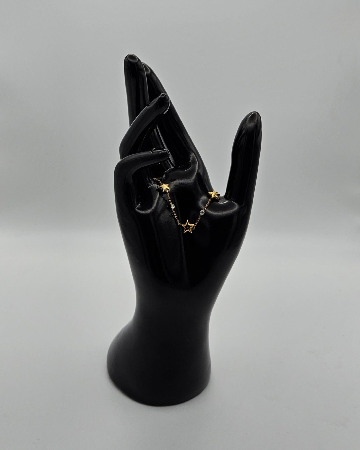 Sternchen Armband – Vergoldet mit funkelnden Zirkonia Steinchen