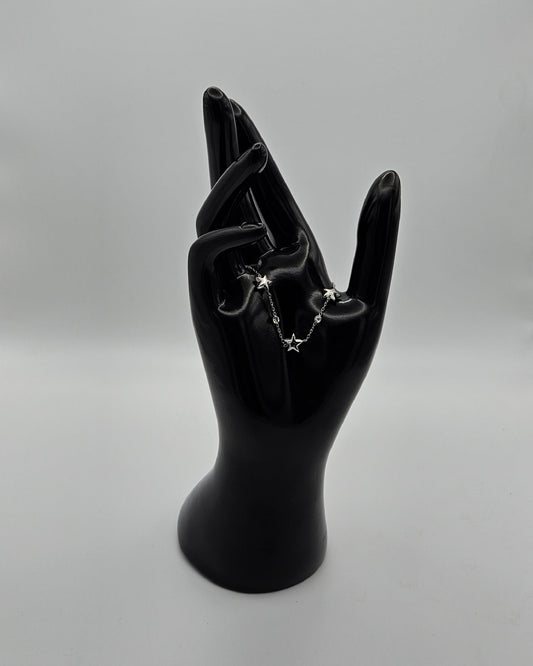 Sternchen Armband – Versilbert mit funkelnden Zirkonia Steinchen