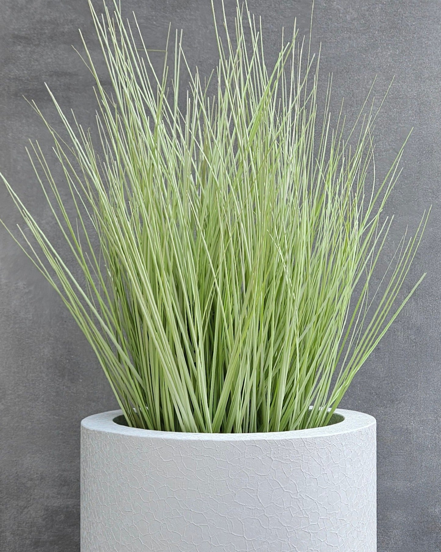 boi! Pflanzgefäß weiß – Modernes Metall Design, 28cm Ø (ohne Deko)